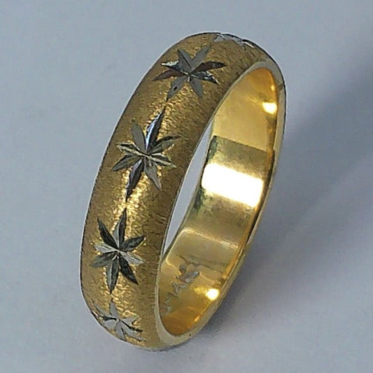 14K Yellow Gold Goldmaster Wedding Band, 5mm, Size 6