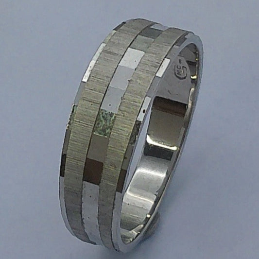 14K White Gold Goldmaster Wedding Band, 6-3.5mm, Size 7